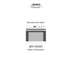 Juno-Electrolux JEH55301E  R05 Manuel utilisateur