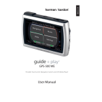 Harman Kardon GPS-500 [GPS-500WE] Manuel utilisateur