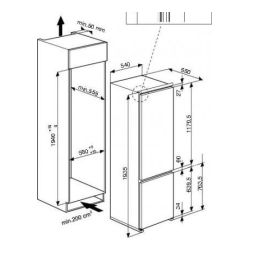 Kuppersberg KRB 19369 Fridge/freezer combination Manuel utilisateur | Fixfr