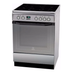 Indesit I6VMC6A(W)/GR Cooker Manuel utilisateur