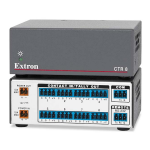Extron CTR 8 Fiche technique | AI Chat &amp; T&eacute;l&eacute;chargement PDF