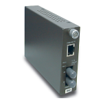 Trendnet TFC-110MST 100Base-TX to 100Base-FX Multi Mode ST Fiber Converter Fiche technique