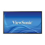 ViewSonic CDE4600-L-S DIGITAL SIGNAGE Mode d'emploi