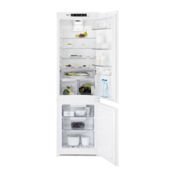 Electrolux ENT8TE18S Réfrigérateur combiné encastrable Manuel du propriétaire | Fixfr