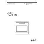 AEG BPB335020M Manuel utilisateur