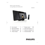 Philips DCB3070/10 Microcha&icirc;ne Manuel utilisateur