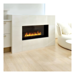 Spark Modern Fires 87E 3ft Fire Ribbon Direct Vent Single Vu Installation manuel