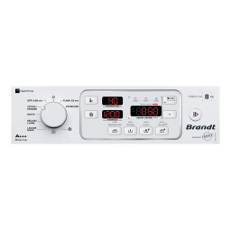 Brandt BWT2812T Manuel utilisateur | Fixfr