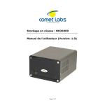 Comet Labs RF30 Manuel utilisateur