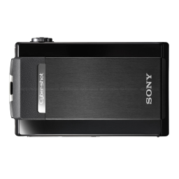 Sony Cyber-Shot DSC T500 Manuel utilisateur | Fixfr