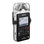 Manuel Sony PCM-D100: Chat IA &amp; T&eacute;l&eacute;chargement PDF