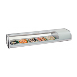 Bartscher 110135G Cooling top unit SushiBar GL2-180 Mode d'emploi | Fixfr