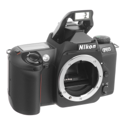 Nikon F65D Manuel utilisateur | Fixfr