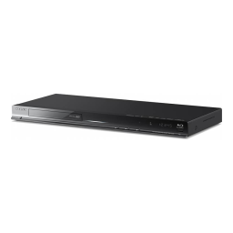 Sony BDP-S480/S483/S580 : Mode d'emploi + IA | Fixfr