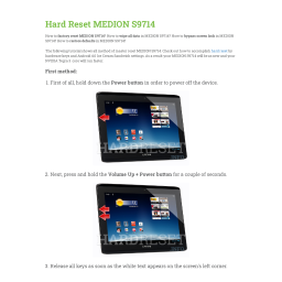 Medion PNA P4x45, P P4445: Mode d'emploi | AI Chat | Fixfr