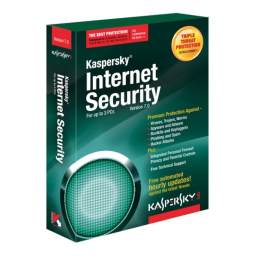 Kaspersky Mobile Security 7.0 Manuel utilisateur | Fixfr