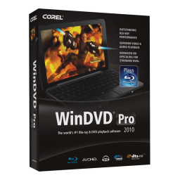 Corel WinDVD 2010 Manuel utilisateur | Fixfr