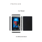 ProScan PLT 1090-K 1G-32GB-B Manuel utilisateur