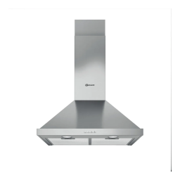 Bauknecht DBHPN 63 LB X Hood Manuel utilisateur | Fixfr