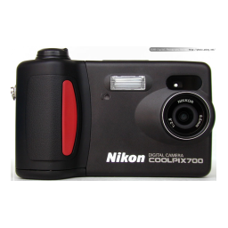 Nikon Coolpix 700 Manuel du propriétaire | Fixfr