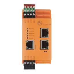 IFM VSE152 Diagnostic electronics for vibration sensor Manuel du propriétaire | Fixfr