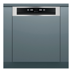 Bauknecht BRBE 2B19 X Dishwasher Manuel utilisateur