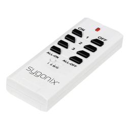 Sygonix SY-3523496 RSL Remote control Manuel du propriétaire | Fixfr