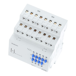 THEBEN RM 8 T KNX Fiche technique | Fixfr