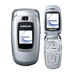 Samsung SGH-X670 Manuel utilisateur