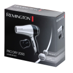 Remington D3080W (Pro Dry 2000 Dryer) Manuel utilisateur