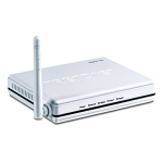 Trendnet TEW-P11G Wireless 2-Port USB/Parallel Print Server Fiche technique