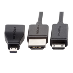 Insignia NS-DG06501 | NS-DG06501-C 6' Mini/Micro HDMI Cable Guide d'installation rapide