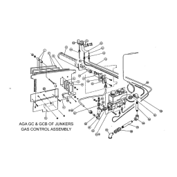 AGA Installation Des Modeles A Gaz GC, GCB 2 fours GE, GEB 4 fours Manuel du propriétaire | Fixfr