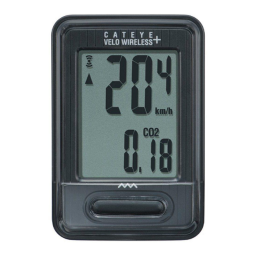 Cateye Velo Wireless [CC-VT220W] Computer Manuel utilisateur | Fixfr
