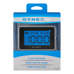 Dynex DX-CLTR01 Digital FM Portable Clock Radio Guide d'installation rapide