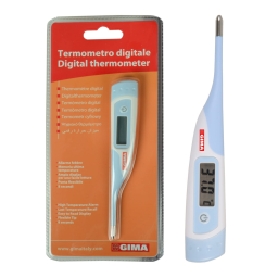 Gima 25556 INSTANT DIGITAL THERMOMETER °C - hang box Manuel du propriétaire | Fixfr