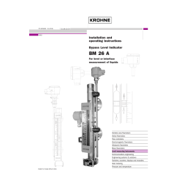 KROHNE BM 26 BASIC | ADVANCED ATEX Manuel du propriétaire | Fixfr
