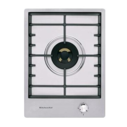 KitchenAid KHDP1 38510 Hob Manuel utilisateur | Fixfr