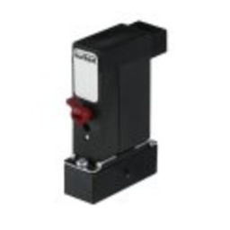 Burkert 6144 3/2-way flipper solenoid valve Manuel utilisateur | Fixfr