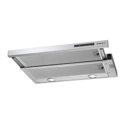 De Dietrich DHT6605X Built-in hood Manuel utilisateur | Fixfr