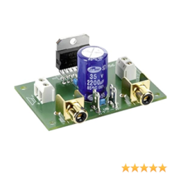 Conrad Components Stereo amplifier Assembly kit 9 V DC, 12 V DC, 18 V DC 20 W 2 Ω Manuel utilisateur | Fixfr