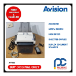 Avision AV220 Manuel utilisateur