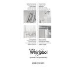 Whirlpool ACMK 5131/WH Cooker Manuel utilisateur