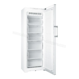 HOTPOINT/ARISTON UPSI 1721 F/HA Freezer Manuel utilisateur | Fixfr