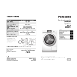 Panasonic NA140XS1 Operating instrustions | Fixfr