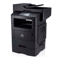 Dell B3465dnf Mono Laser Multifunction Printer electronics accessory Manuel utilisateur | Fixfr