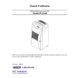 PUR LINE PRLA5M Manuel utilisateur | Fixfr