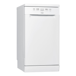 Whirlpool WSFE 2B19 EU Dishwasher Manuel utilisateur | Fixfr