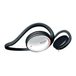 Philips SHS390/00 Casque tour de cou Manuel utilisateur