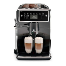 Saeco SM7480/00 Saeco Xelsis Machine expresso à café grains avec broyeur Manuel utilisateur | Fixfr